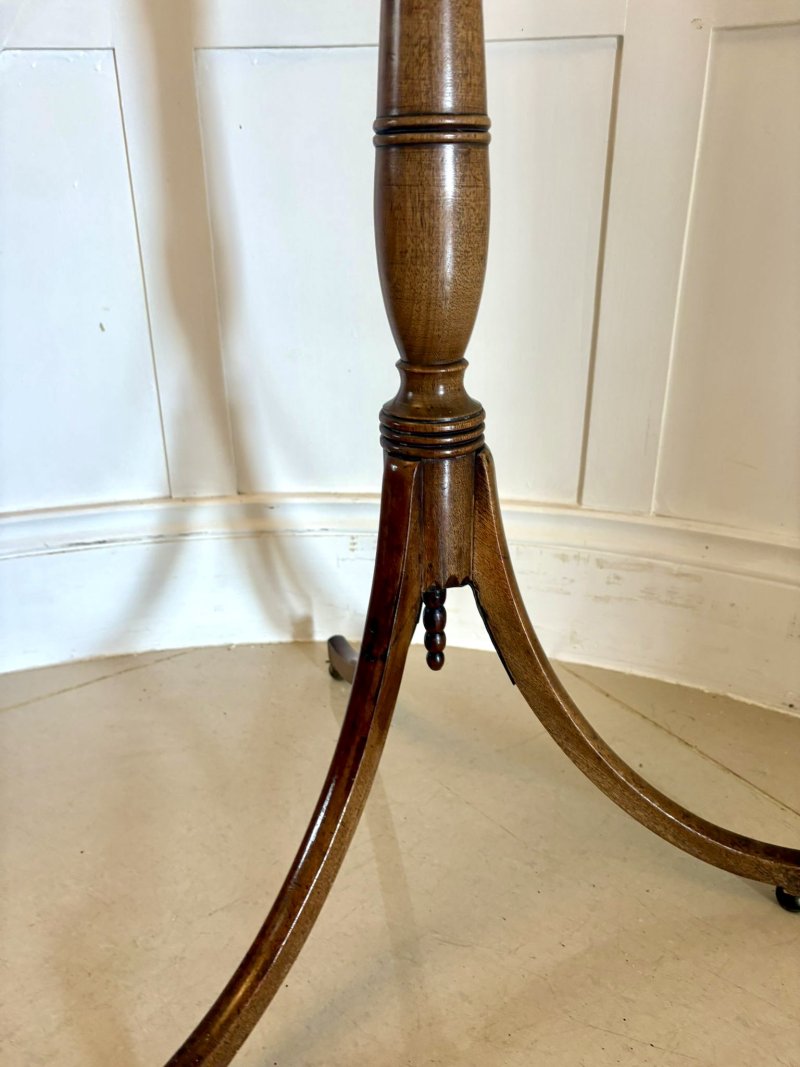 Antique Regency Mahogany Adjustable Reading or Music Table